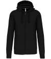 KB454 K454 Kariban Full Zip Hooded Sweatshirt Black colour image